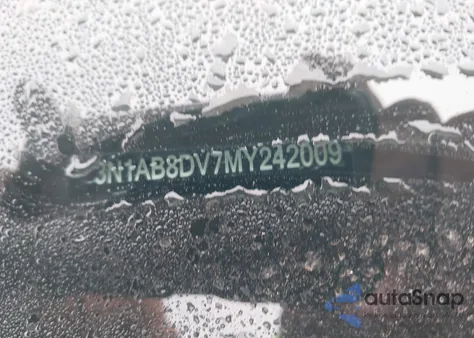 2021 Nissan Sentra Sr Xtronic Cvt from USA, damaged, VIN 3N1AB8DV7MY242009